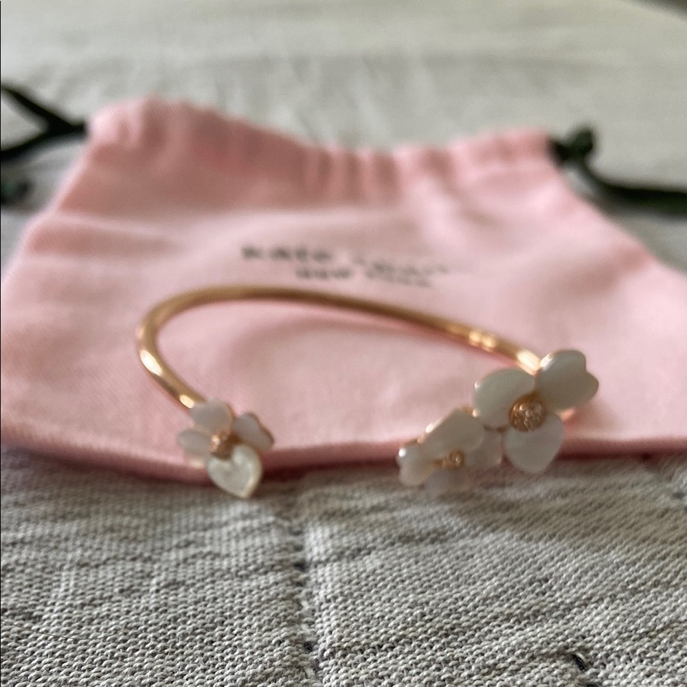 Kate Spade Rose Gold and Pink Bracelet